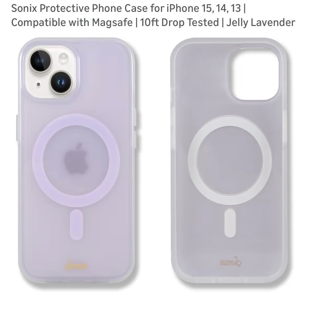 Sonix Lavender MagSafe Phone Case for iPhone 15
